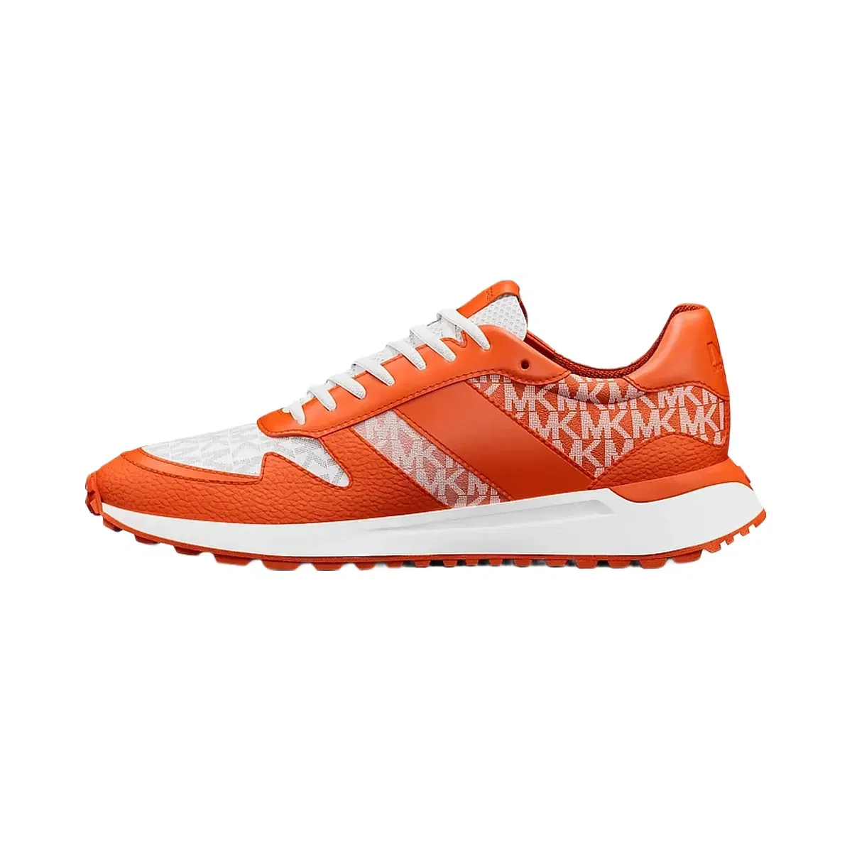 Michael Kors Dax Ombré Signature Logo Trainer Red Clay