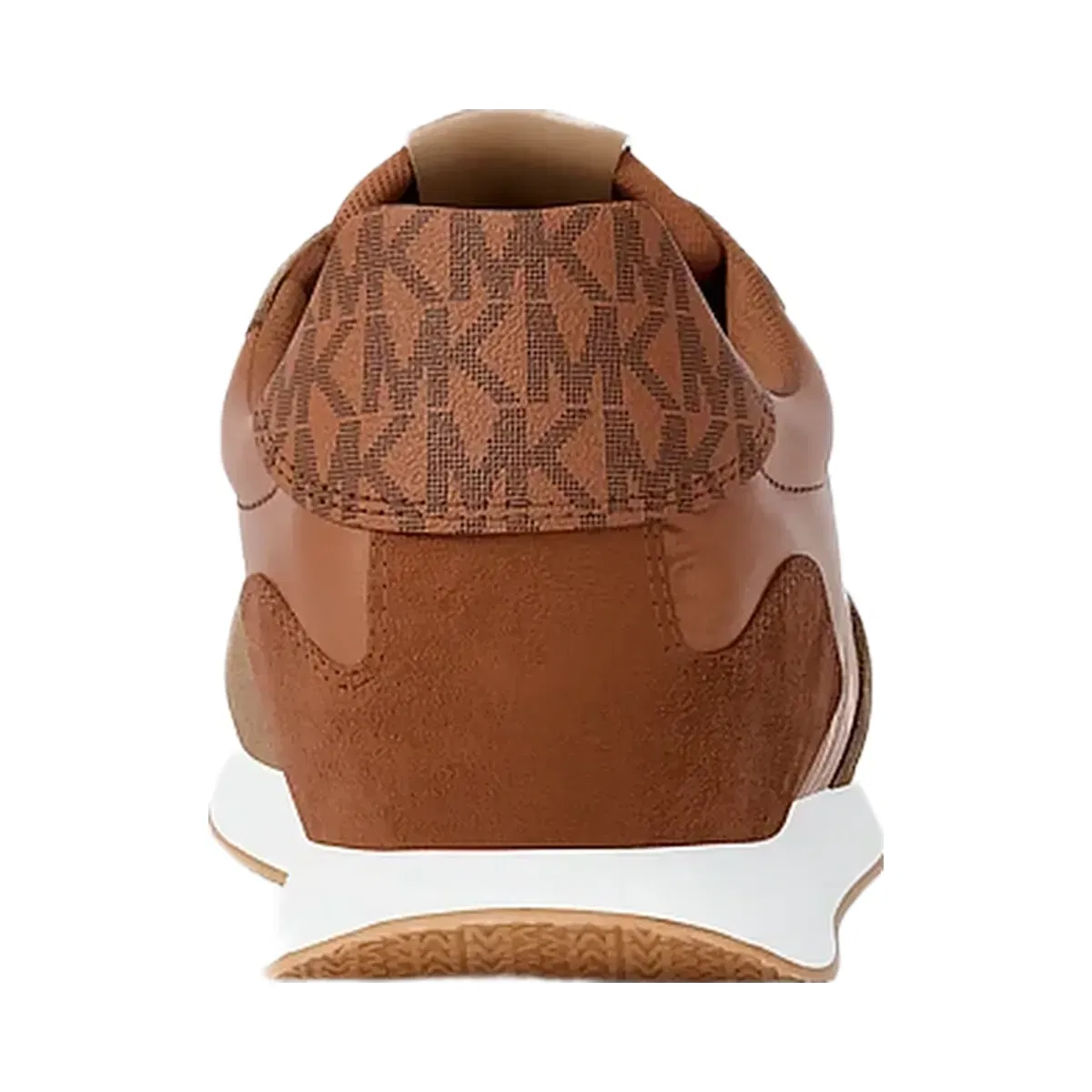 Michael Kors Essex Mixed-Media Trainer Luggage