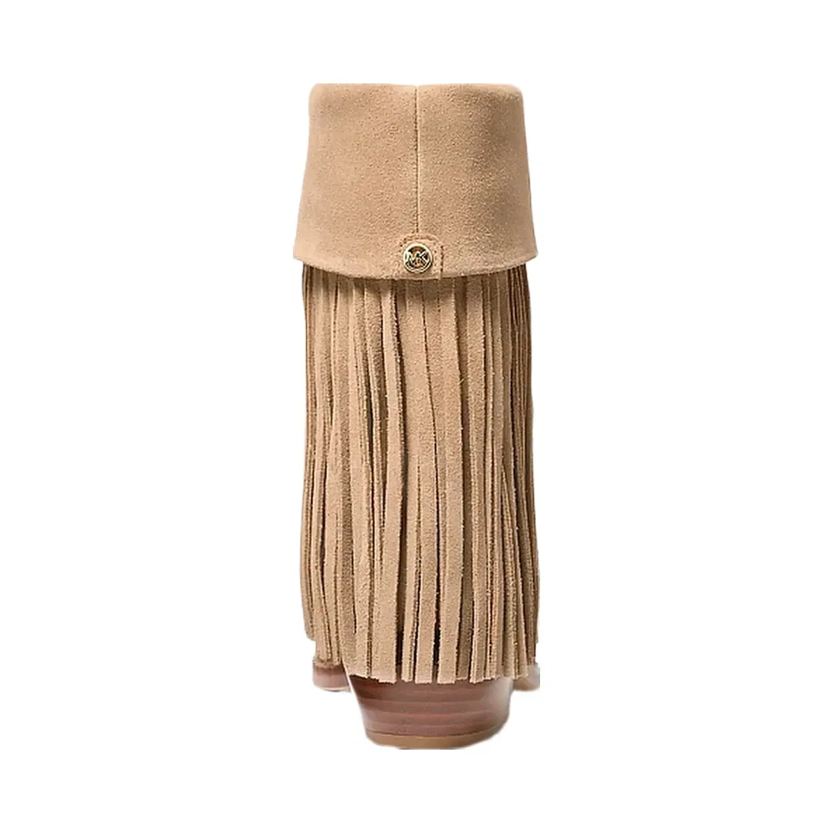 Michael Kors Nash Fringed Suede Boot Camel