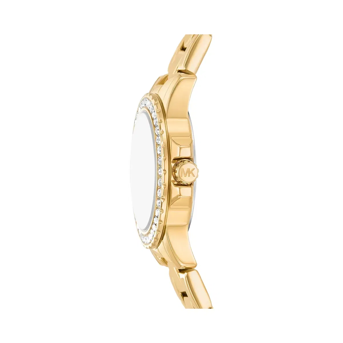 Michael Kors Petite Everest Gold-Tone Watch and Pavé Bangle Jewelry Gift Set Gold