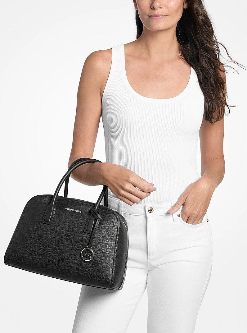 Michael Kors Ashton Medium Satchel Black