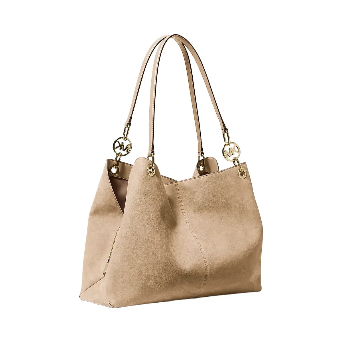 Michael Kors Christina Large Shoulder Bag Camel