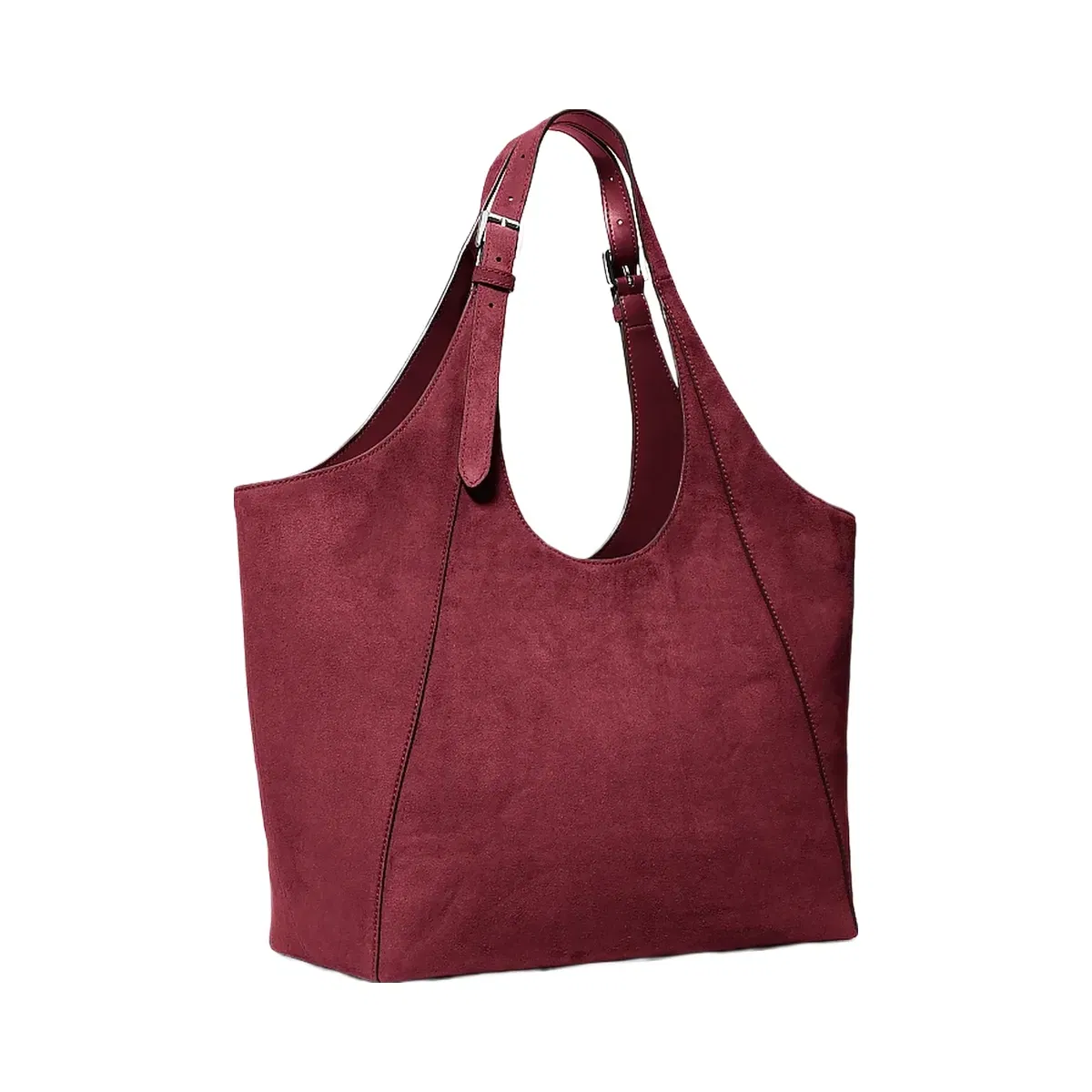 Michael Kors Bernie Large Tote Bag Maroon