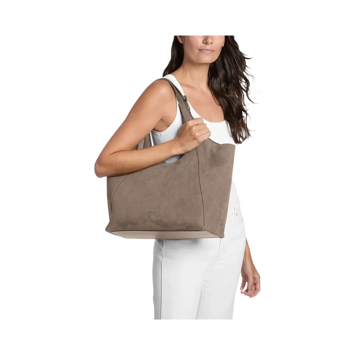 Michael Kors Bernie Large Tote Bag Mushroom