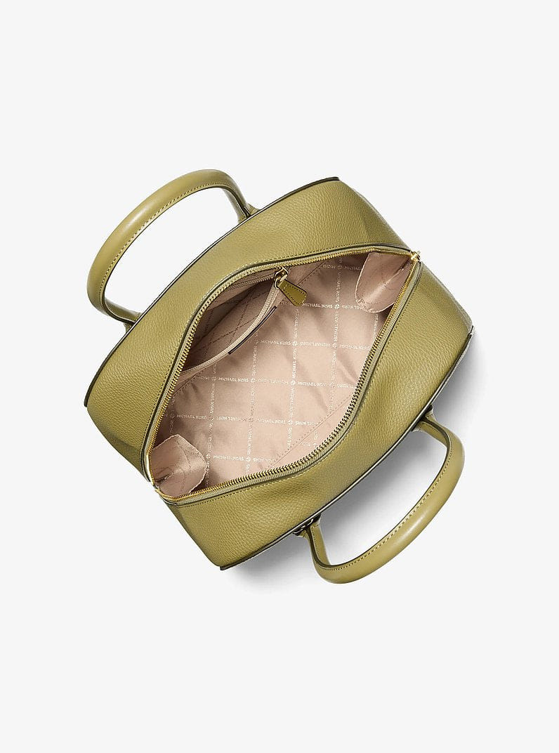 Michael Kors Ashton Medium Satchel Oregano