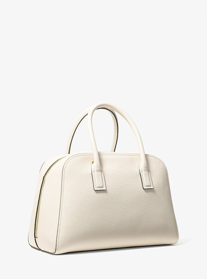 Michael Kors Ashton Medium Satchel Lt Cream