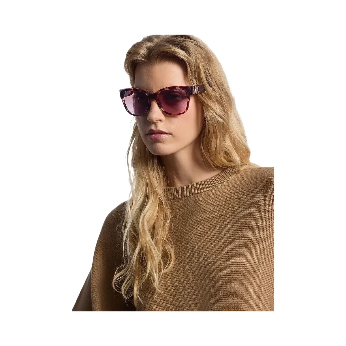 Michael Kors Lucky Bay Sunglasses Rose Gold/Pink Tortoise
