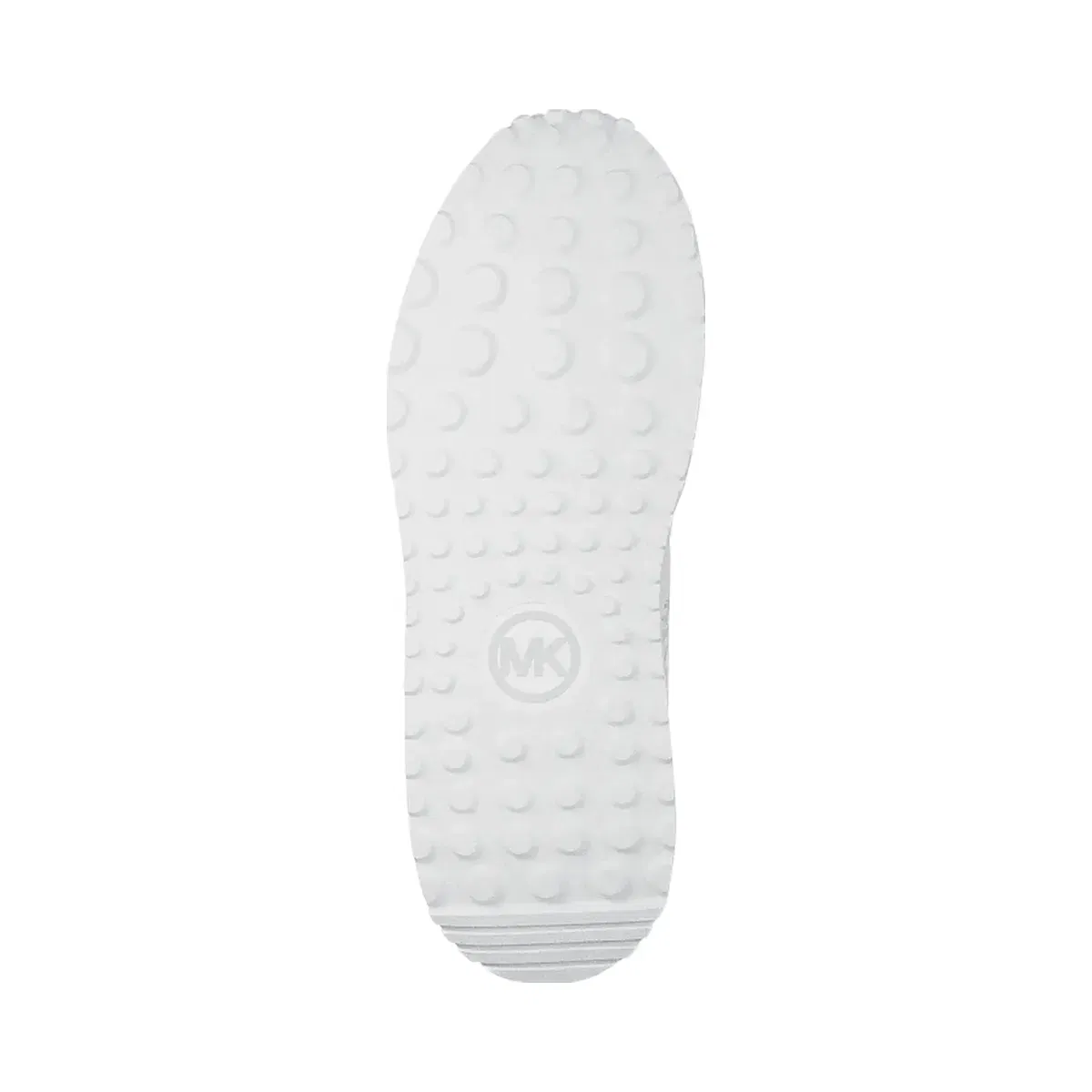 Michael Kors Dax Mixed-Media Trainer Bright Wht