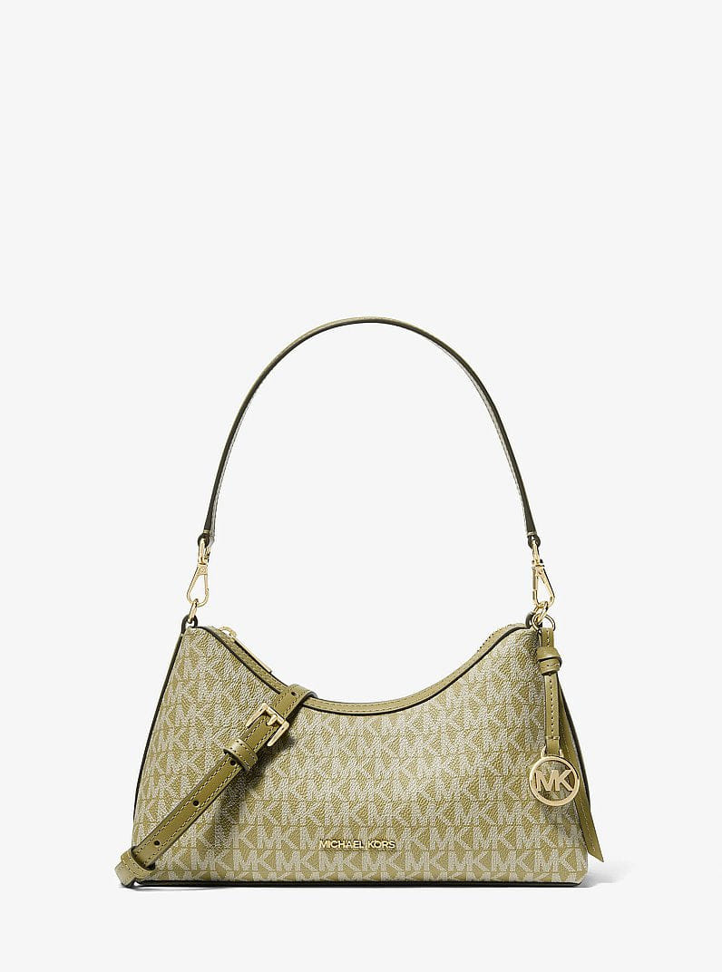 Michael Kors Sammy Small Signature Logo Convertible Crossbody Bag Oregano