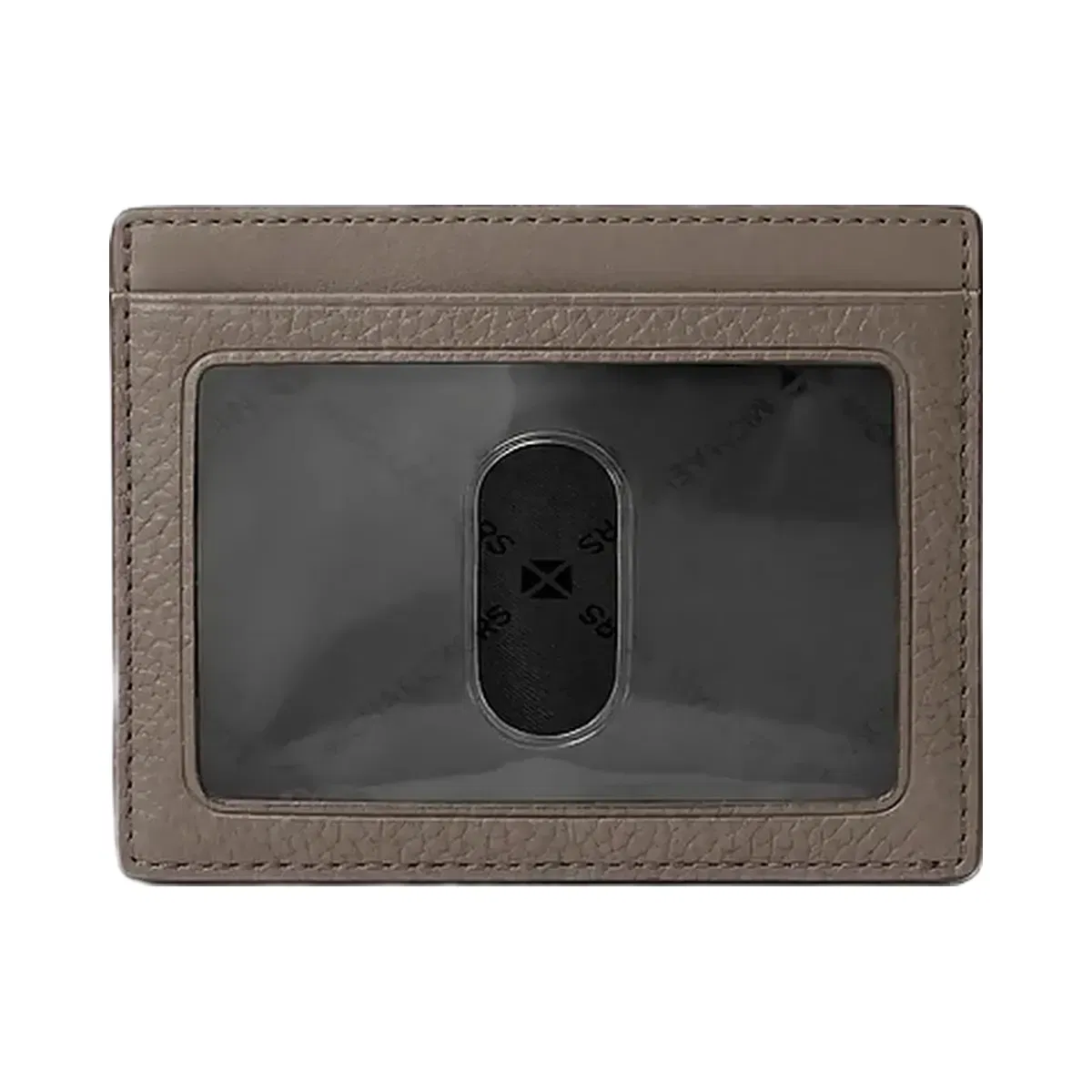 Michael Kors Cooper Pebbled Leather Card Case Mushroom