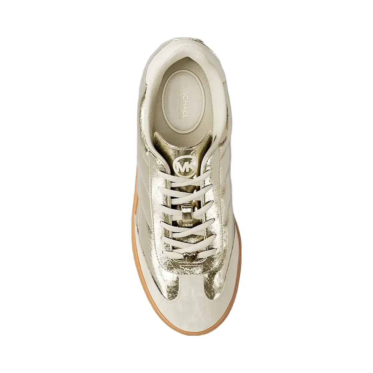 Michael Kors Sammy Metallic Sneaker Pale Gold