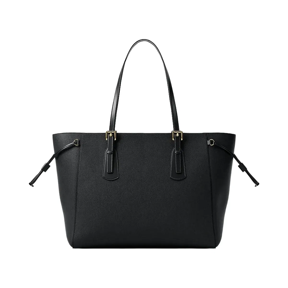 Michael Kors Voyager Large Saffiano Leather Tote Bag Black
