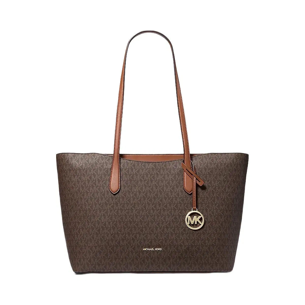 Michael Kors Arden Large Signature Logo Tote Bag Brown