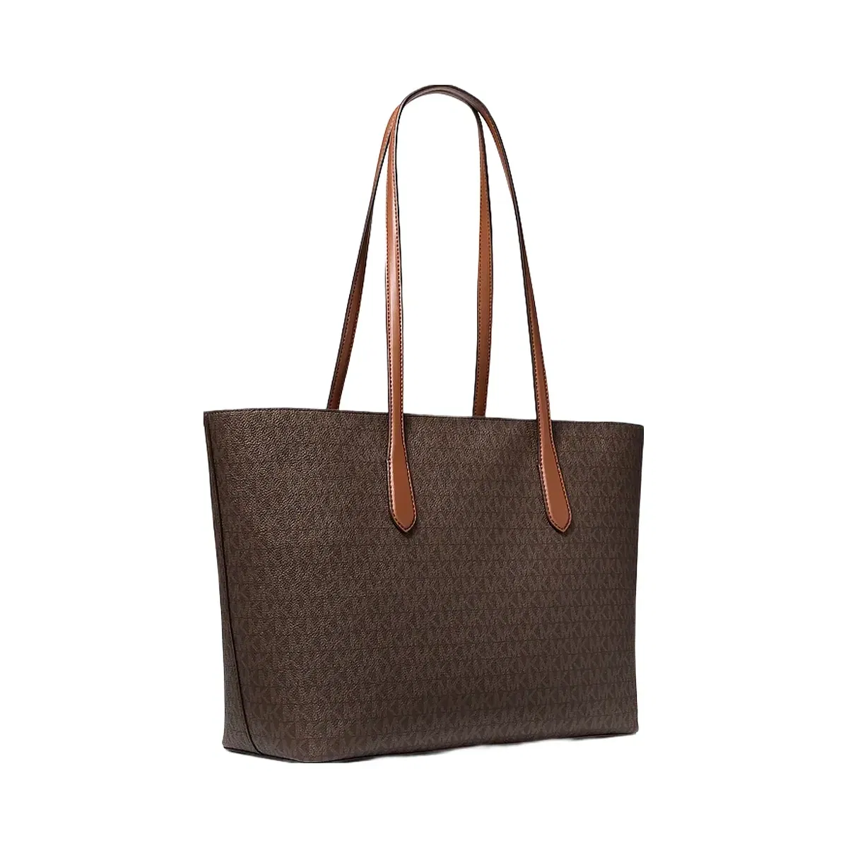 Michael Kors Arden Large Signature Logo Tote Bag Brown