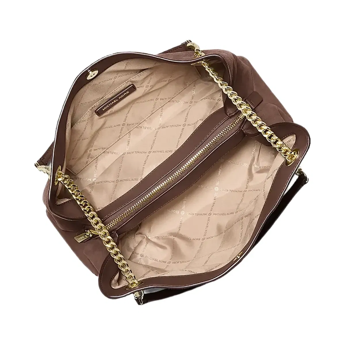 Michael Kors Christina Medium Messenger Bag Nutmeg