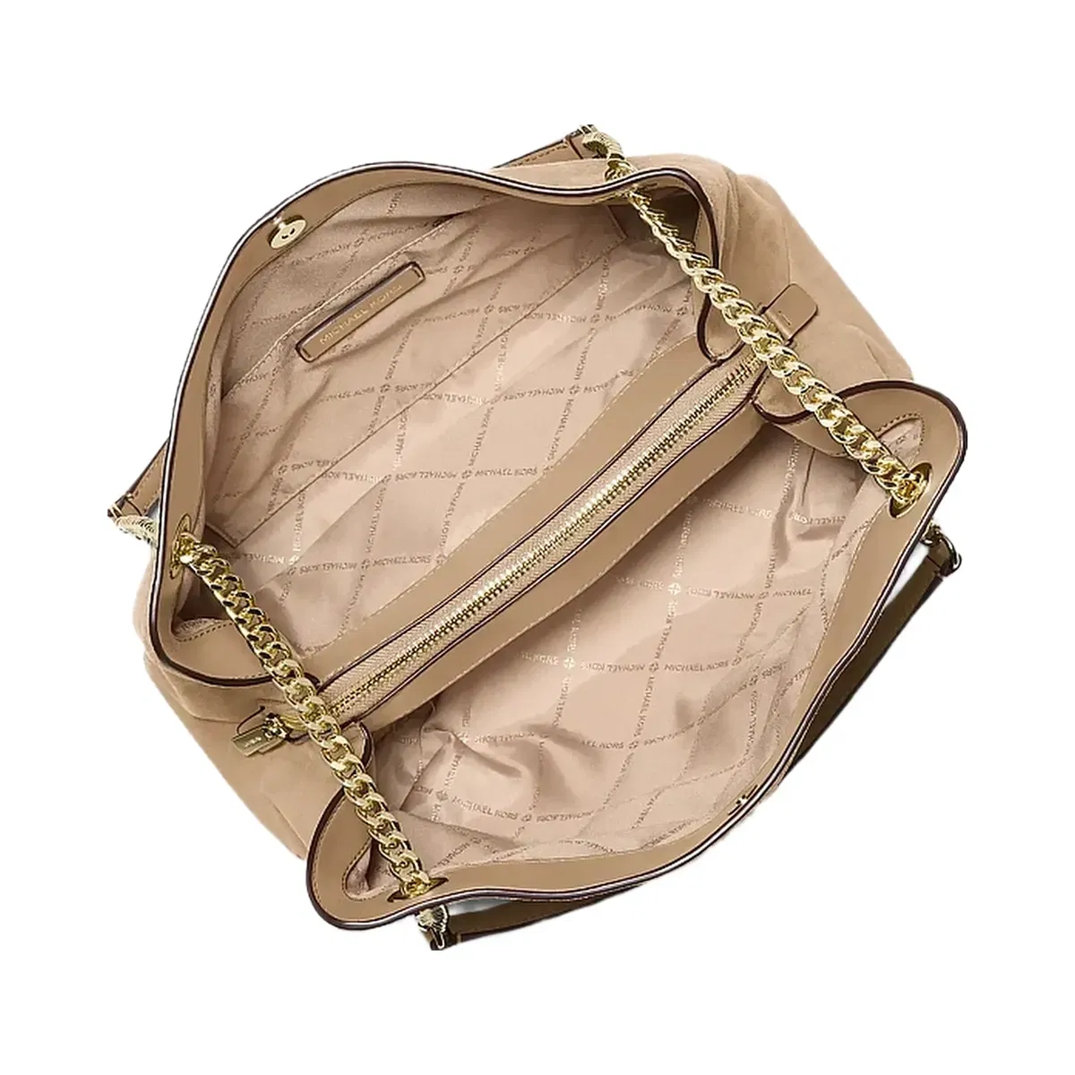 Michael Kors Christina Medium Messenger Bag Camel