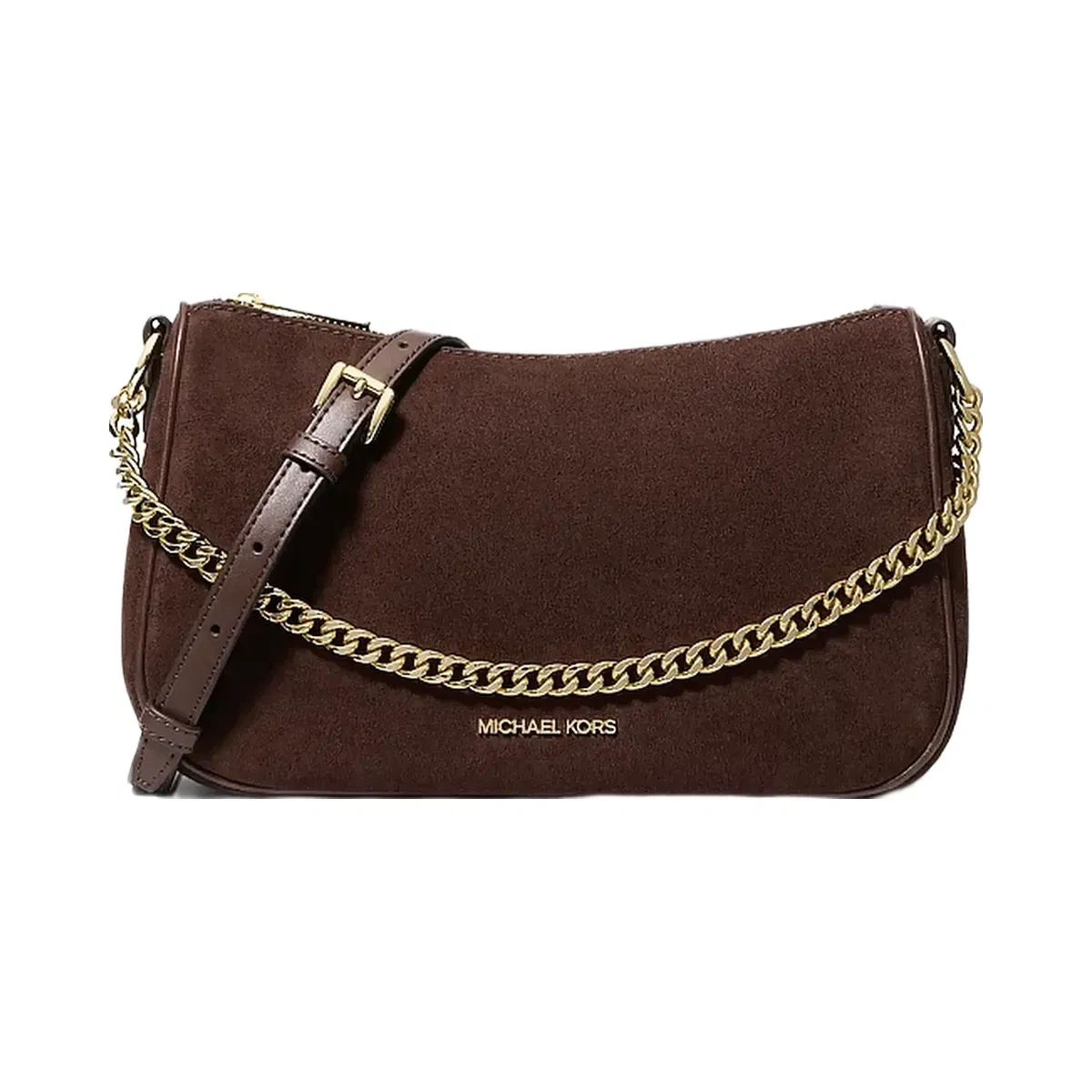 Michael Kors Carmela Medium Convertible Crossbody Bag Nutmeg