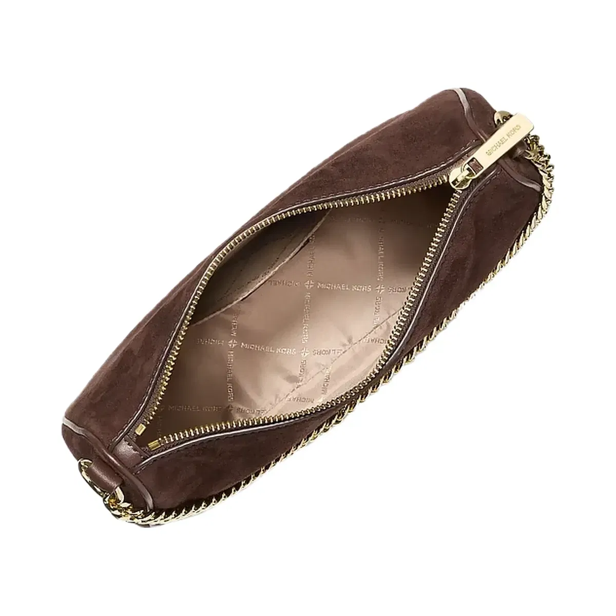 Michael Kors Carmela Medium Convertible Crossbody Bag Nutmeg