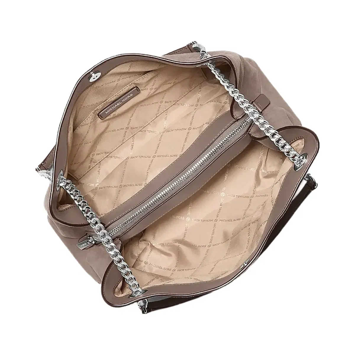 Michael Kors Christina Medium Messenger Bag Mushroom