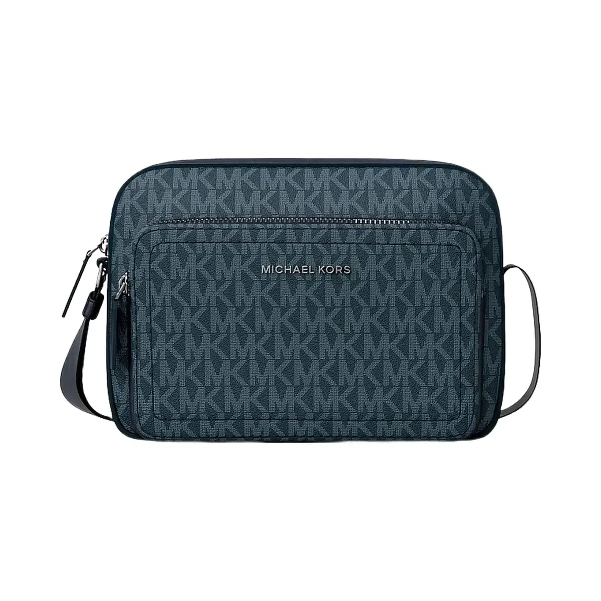 Michael Kors Cooper Signature Logo Flight Bag Admrl/Plblue
