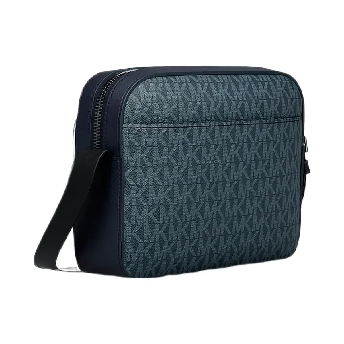 Michael Kors Cooper Signature Logo Flight Bag Admrl/Plblue