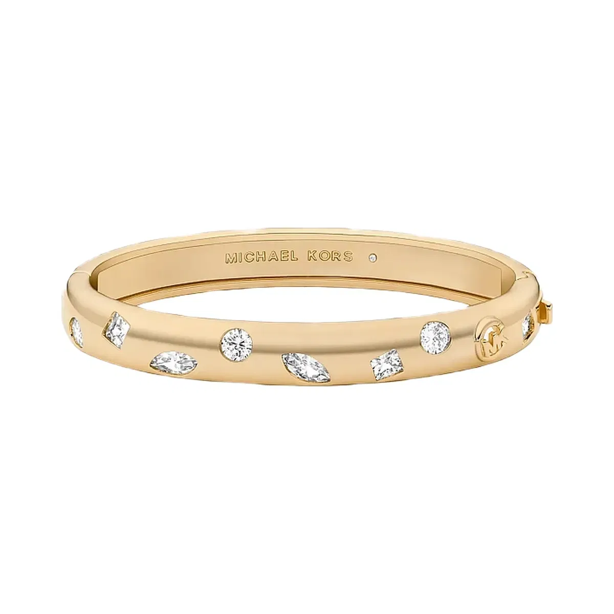 Michael Kors Cubic Zirconia Bangle Gold