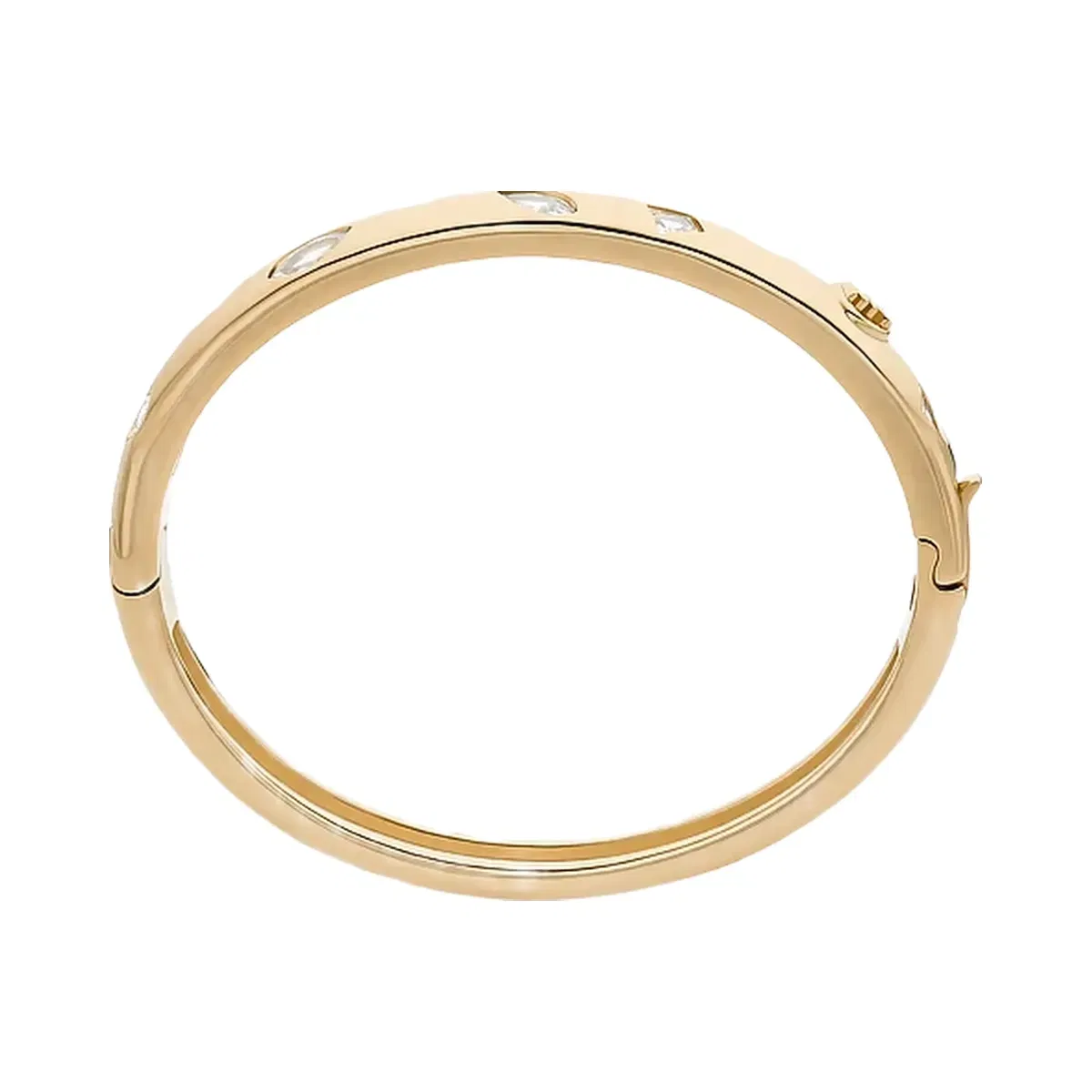 Michael Kors Cubic Zirconia Bangle Gold