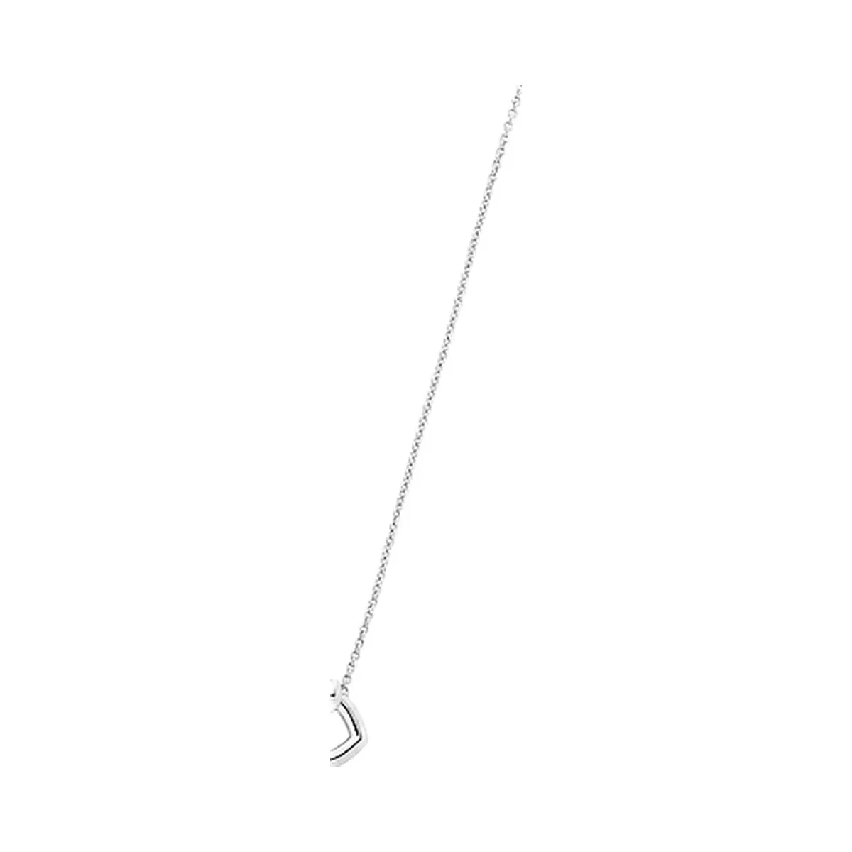 Michael Kors Knotted Heart Necklace and Earrings Gift Set Silver