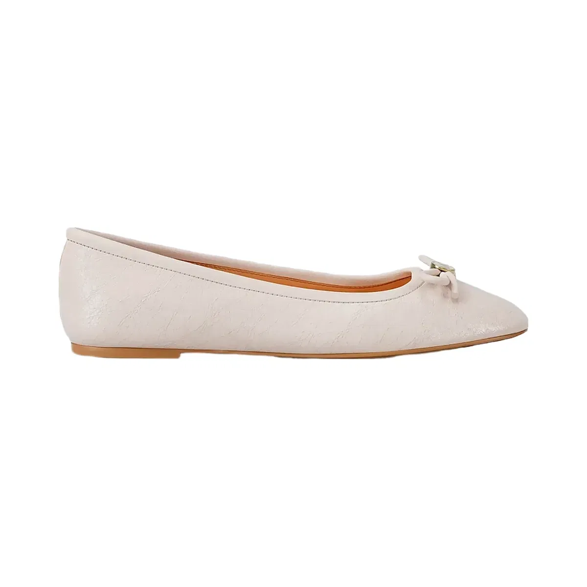 Michael Kors Savannah Ballet Flat Lt Cream