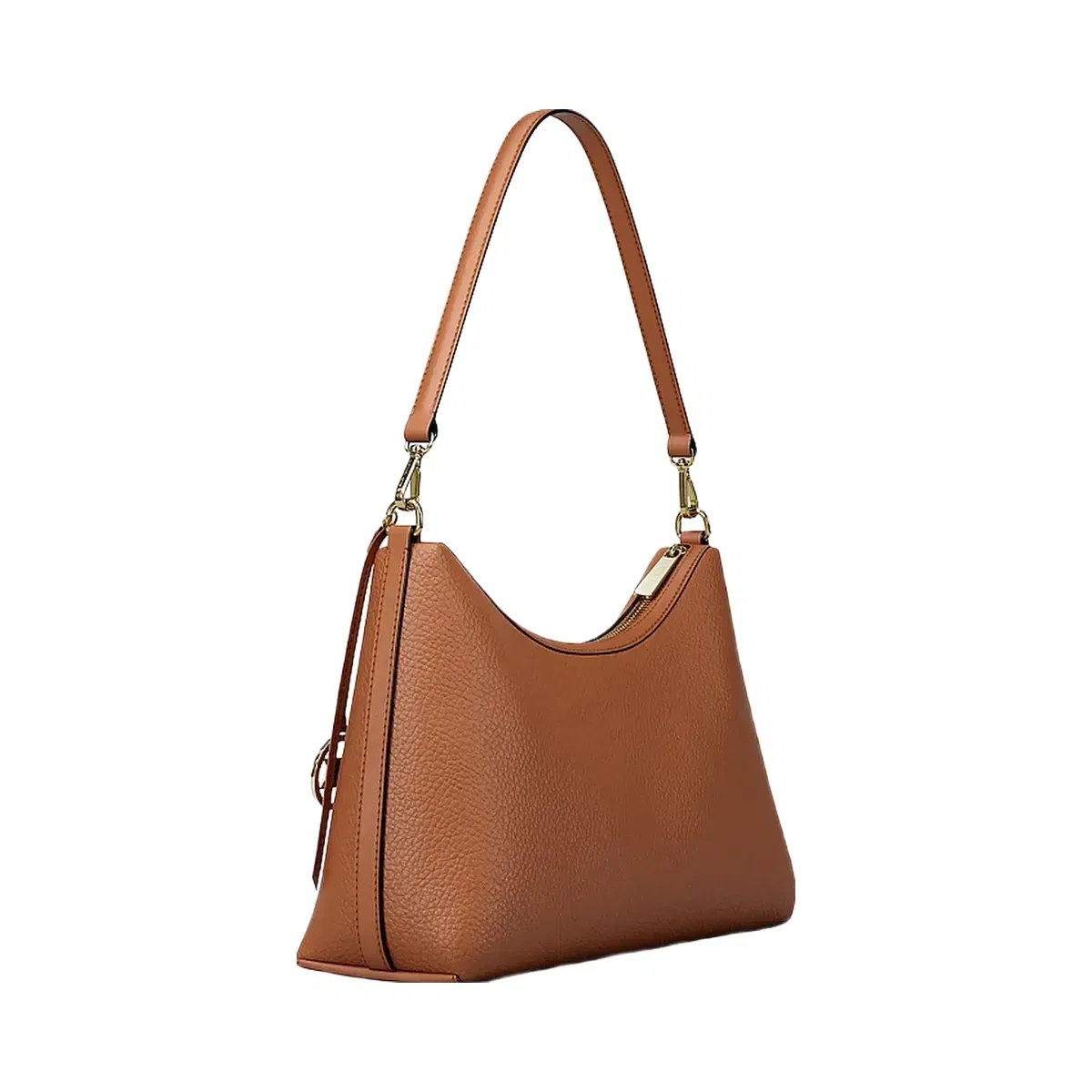 Michael Kors Sammy Medium Pebbled Leather Convertible Shoulder Bag Luggage