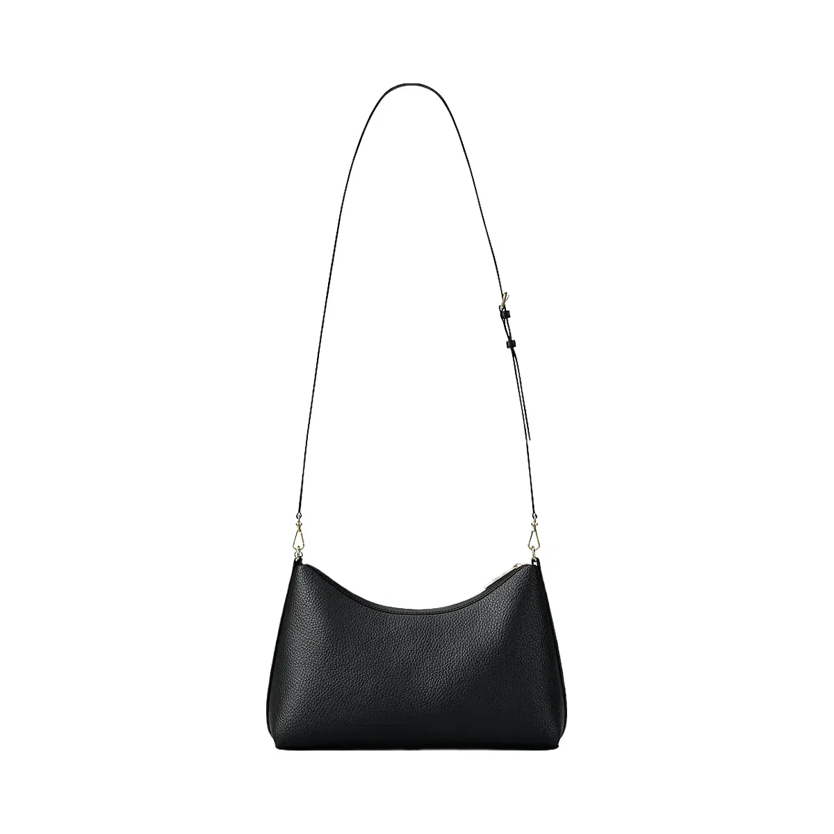 Michael Kors Sammy Medium Pebbled Leather Convertible Shoulder Bag Black