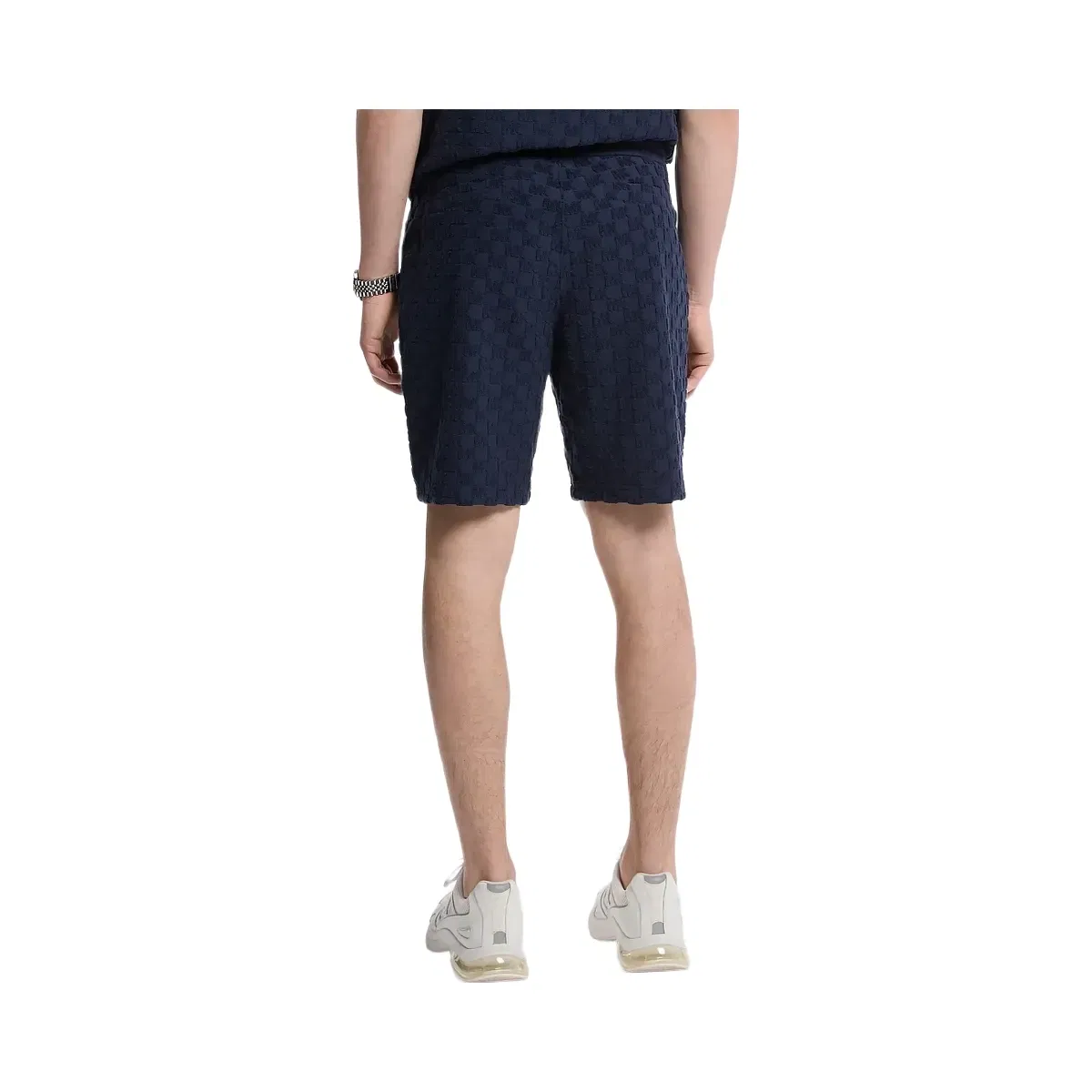 Michael Kors Logo Jacquard Terry Shorts