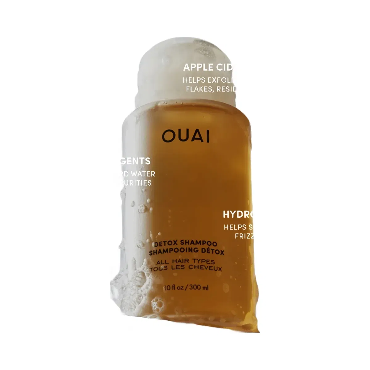 OUAI Detox Clarifying Hair Shampoo Travel Size (3 fl oz)