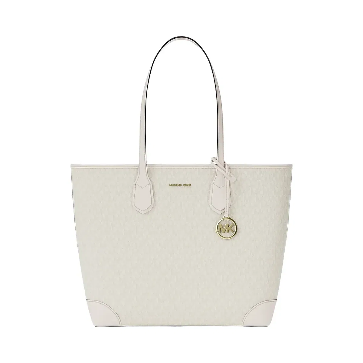 Michael Kors Eva Large Signature Logo Tote Bag Lt Crm Multi