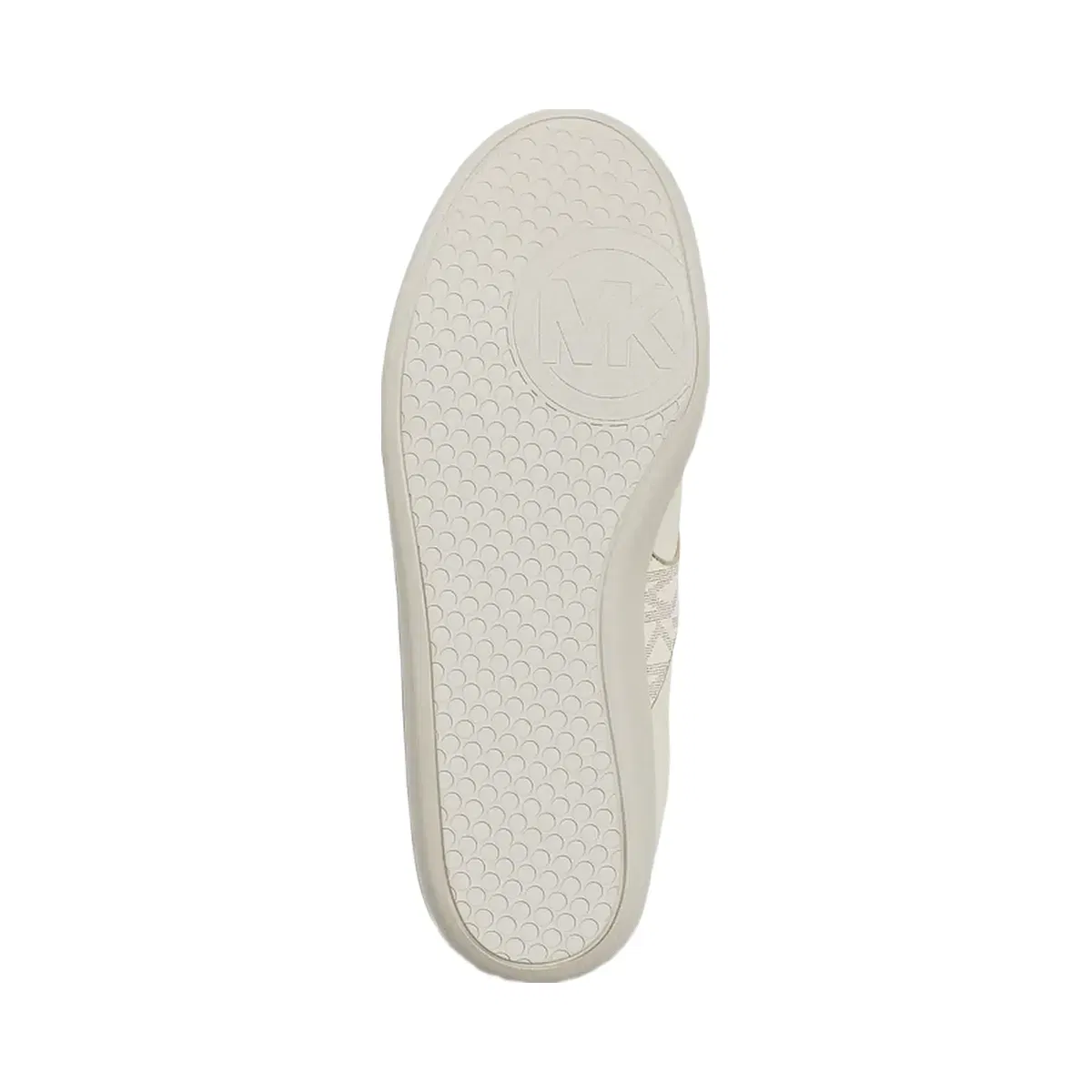 Michael Kors Sammy Mixed-Media Sneaker Cream