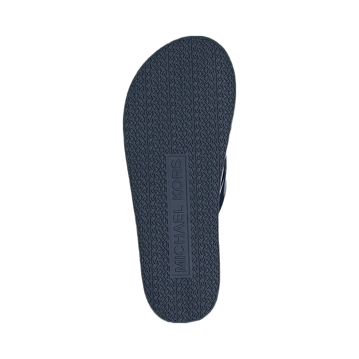 Michael Kors Bedford Printed Signature Logo Flip Flop Navy