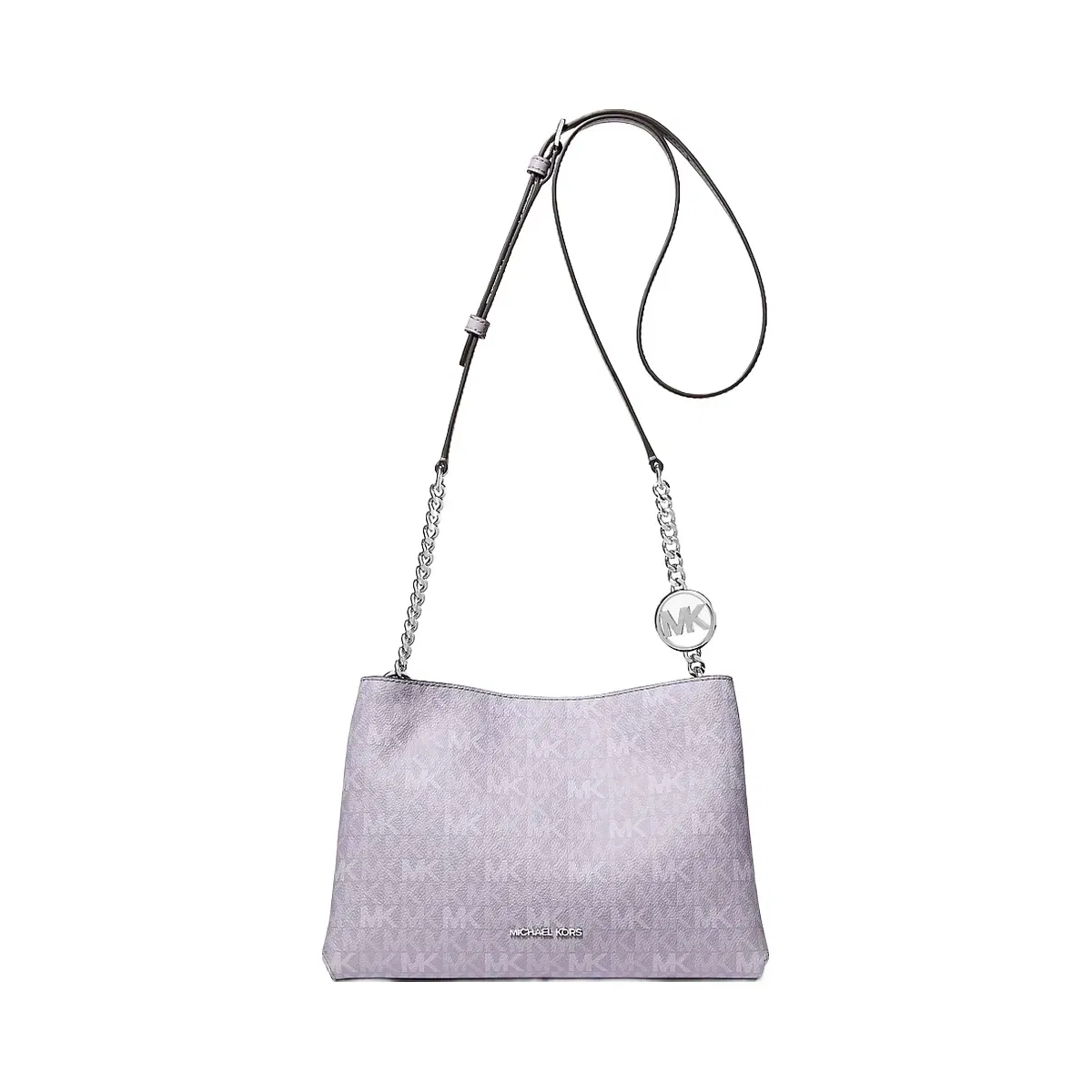 Michael Kors Christina Small Signature Logo Crossbody Bag Lilac