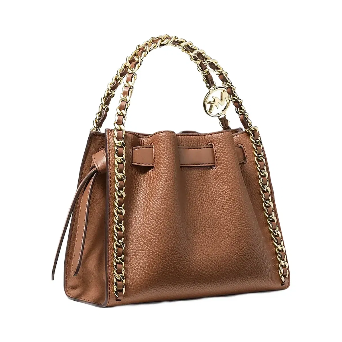Michael Kors Mina Small Chain Crossbody Bag Luggage