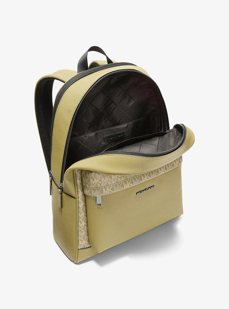 Michael Kors Pacey Signature Logo Backpack Oregano