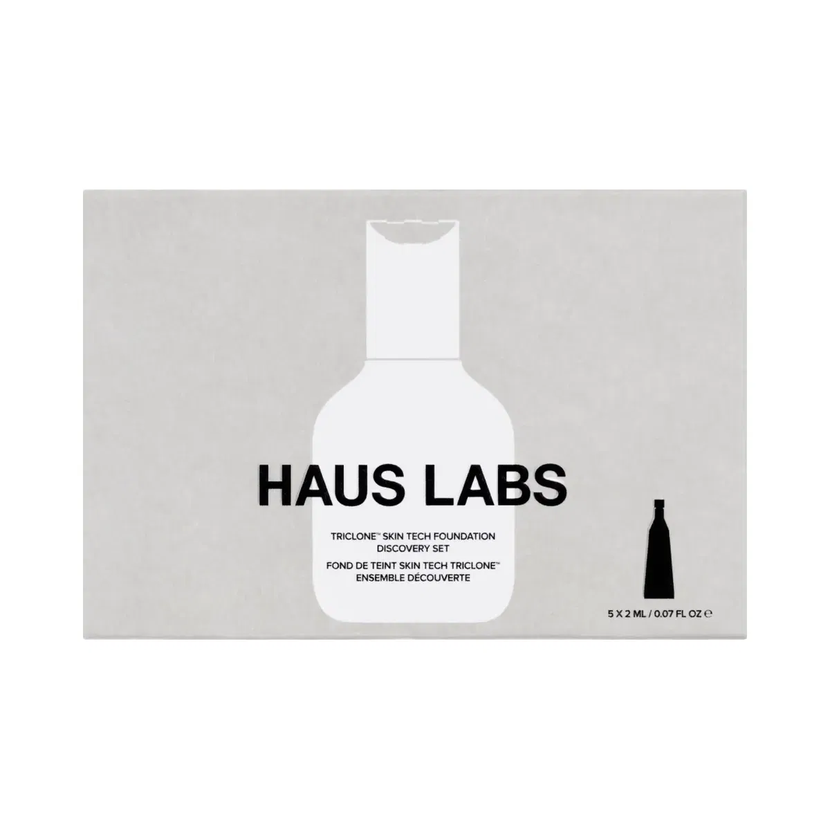 Haus Labs Triclone Skin Tech Foundation Discovery Set Fair