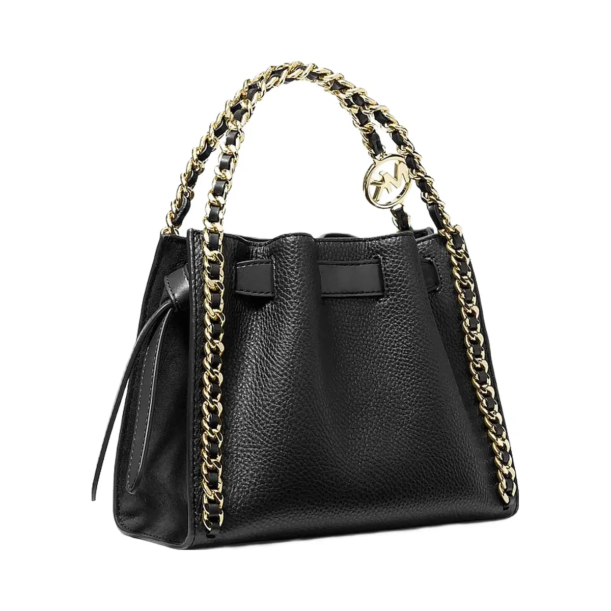 Michael Kors Mina Small Chain Crossbody Bag Black