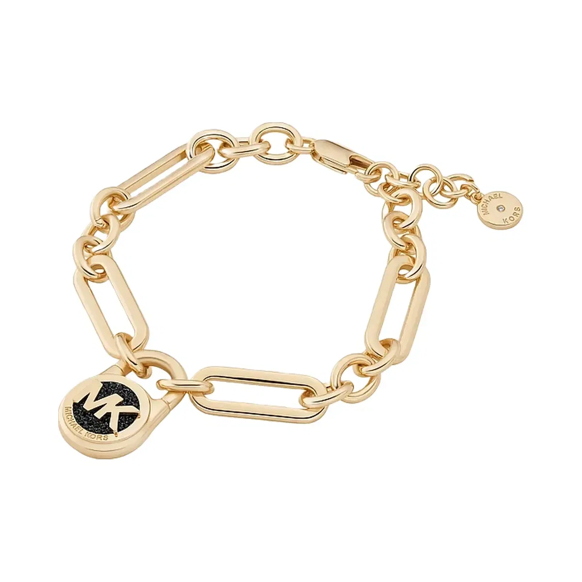 Michael Kors Pavé Lock Bracelet Gold