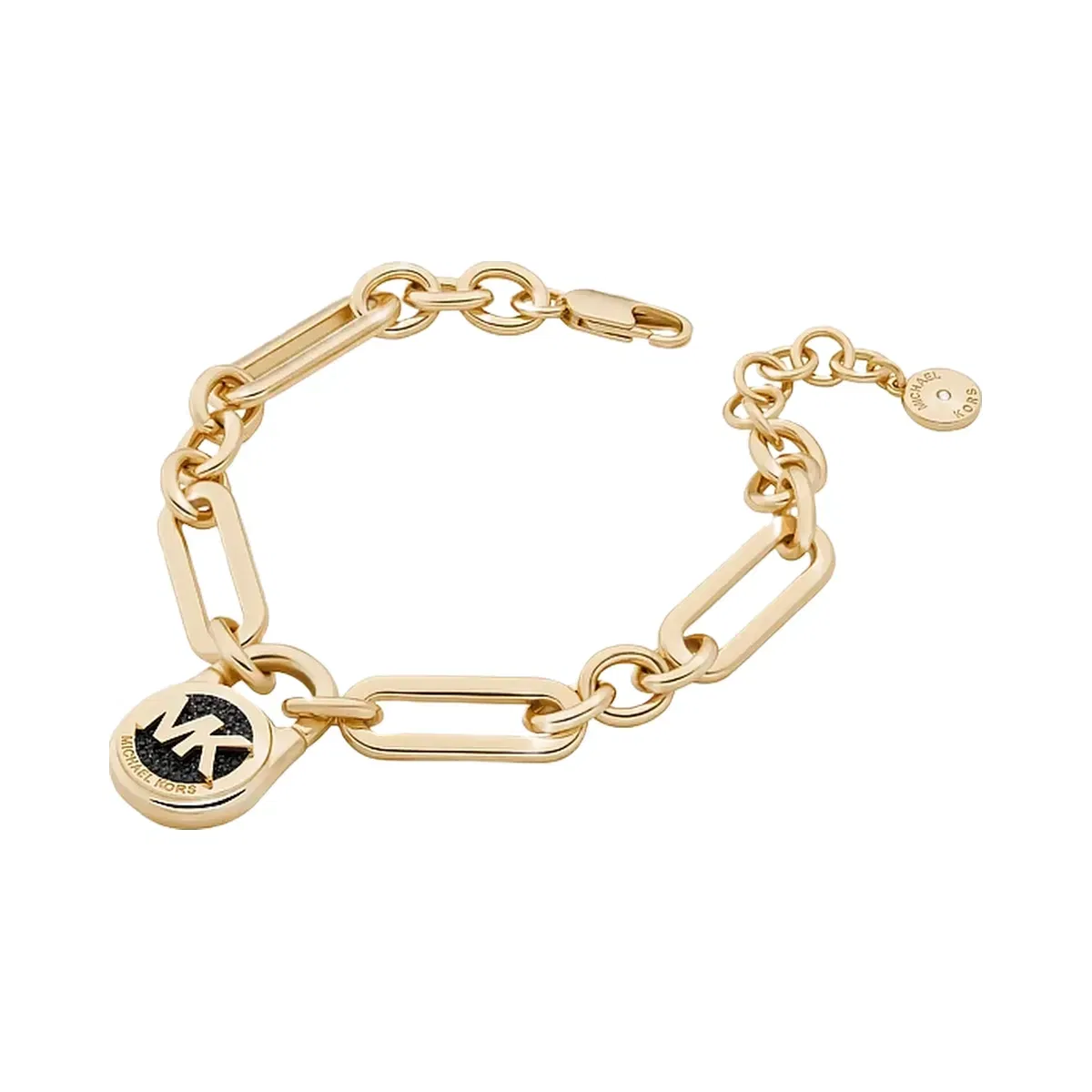 Michael Kors Pavé Lock Bracelet Gold