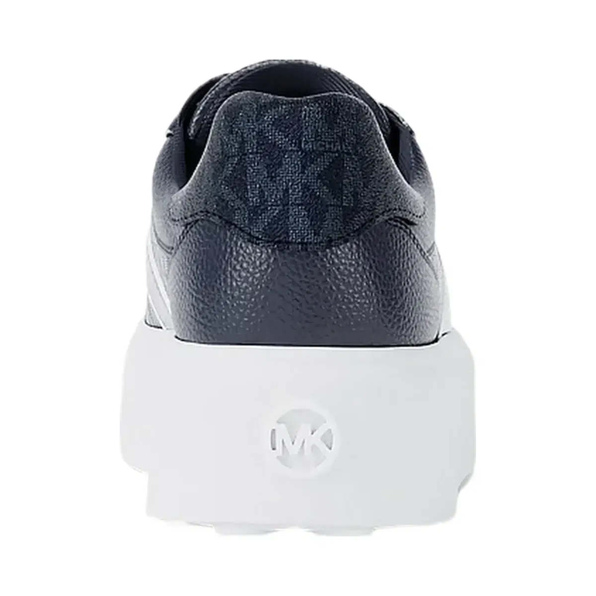 Michael Kors Romey Signature Logo Stripe Platform Sneaker Navy