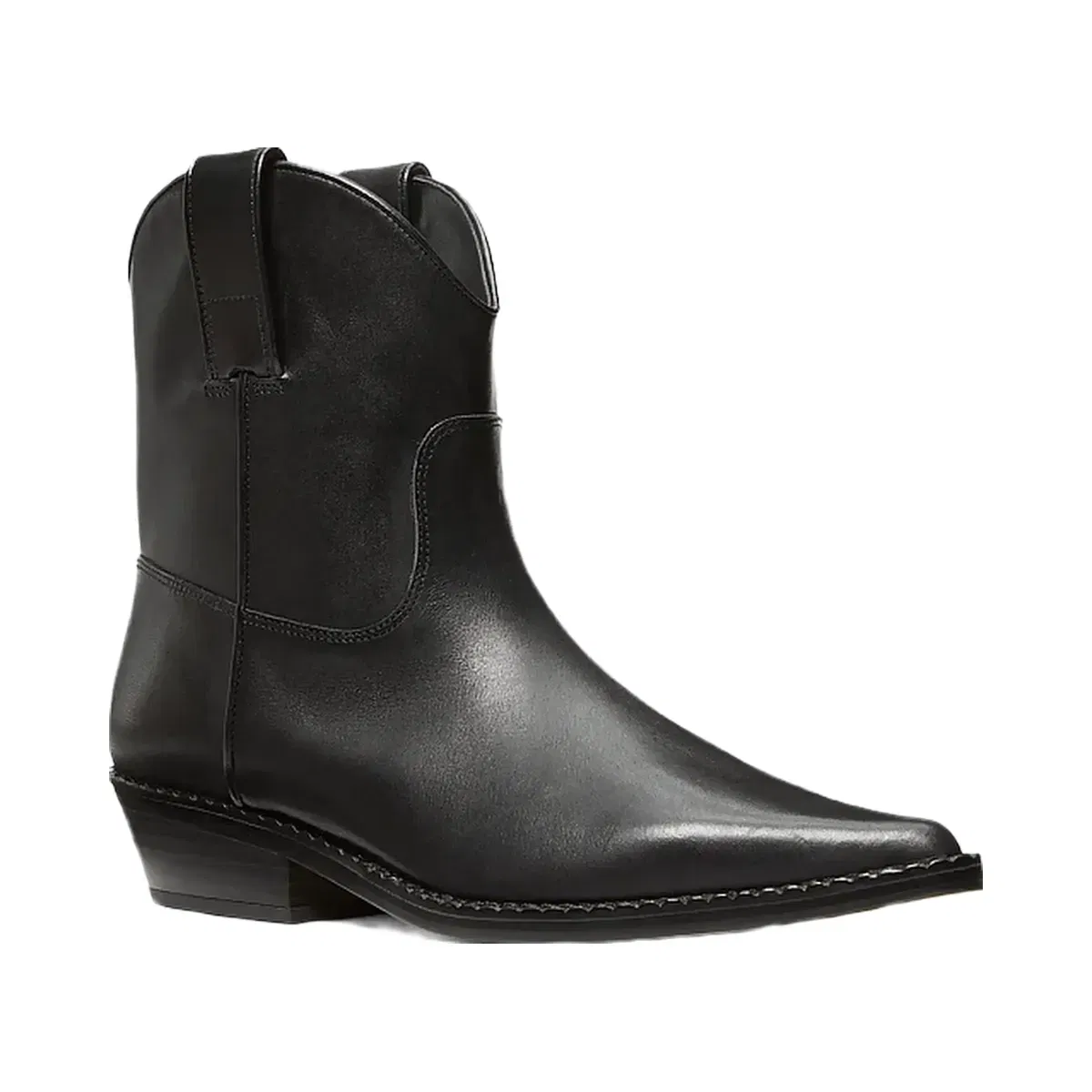 Michael Kors Noemie Leather Boot Black