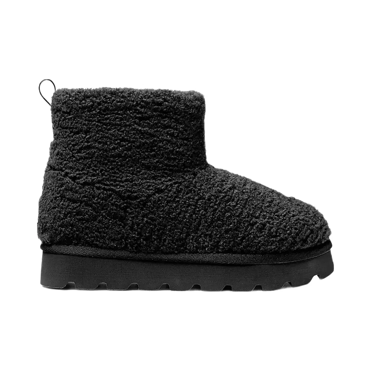 Michael Kors Winnie Faux Shearling Boot Black