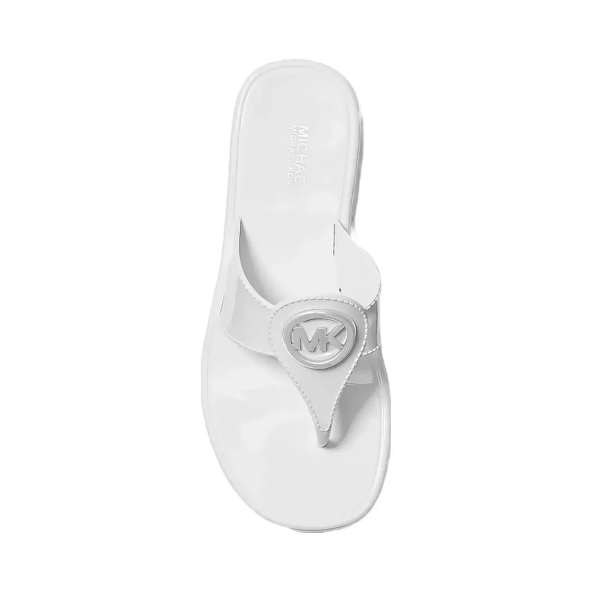 Michael Kors Hannah Jelly T-Strap Sandal Optic White