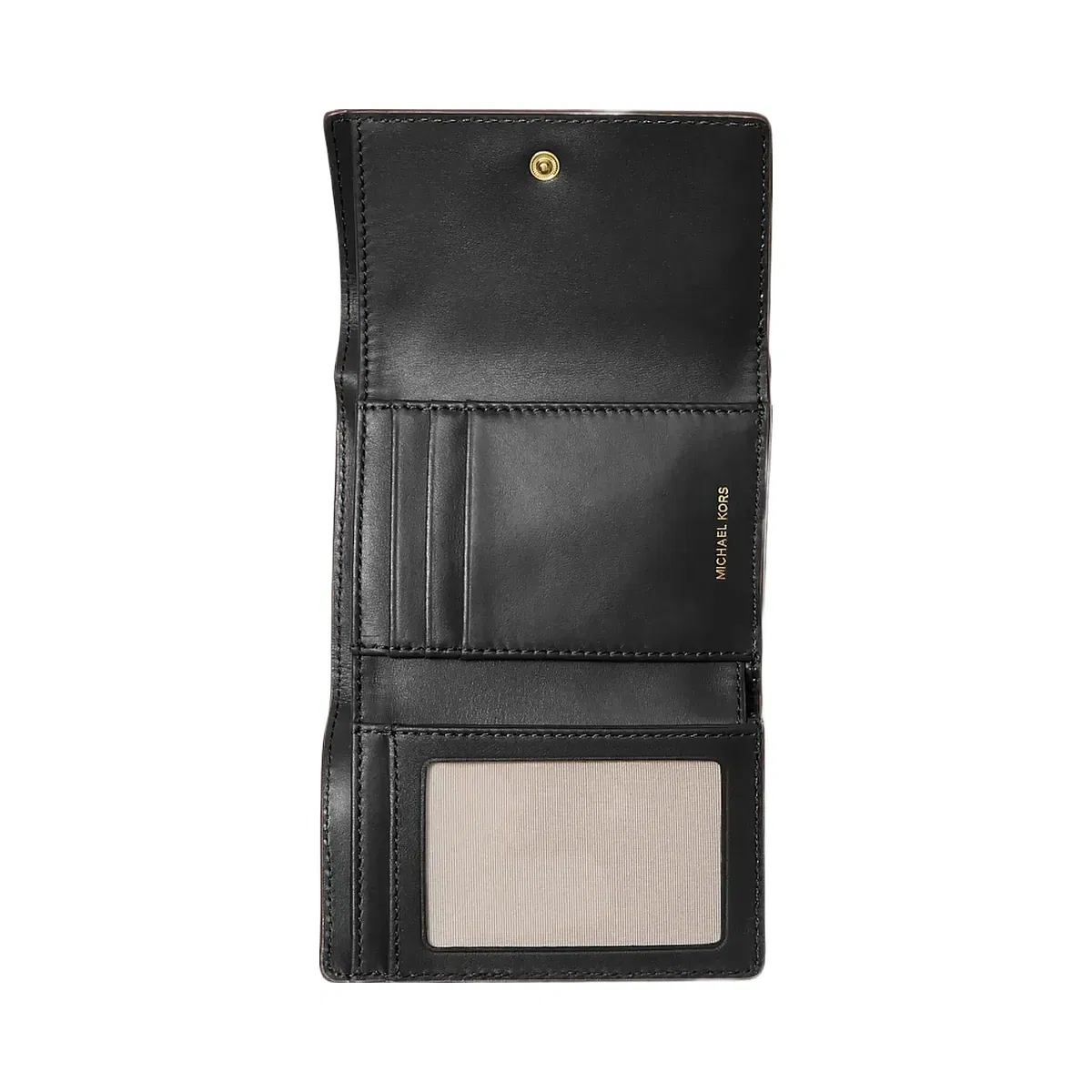 Michael Kors Bryant Medium Pebbled Leather Wallet Black