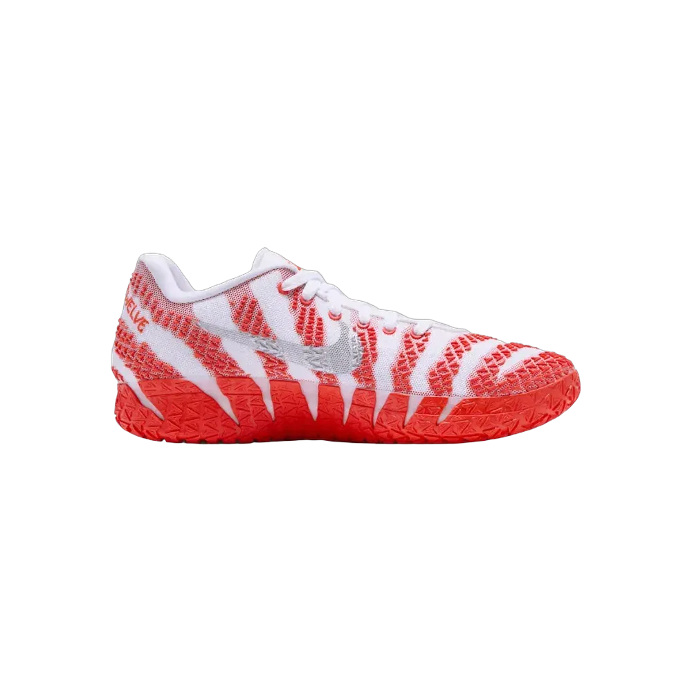Nike Ja 3 TB White Team Orange