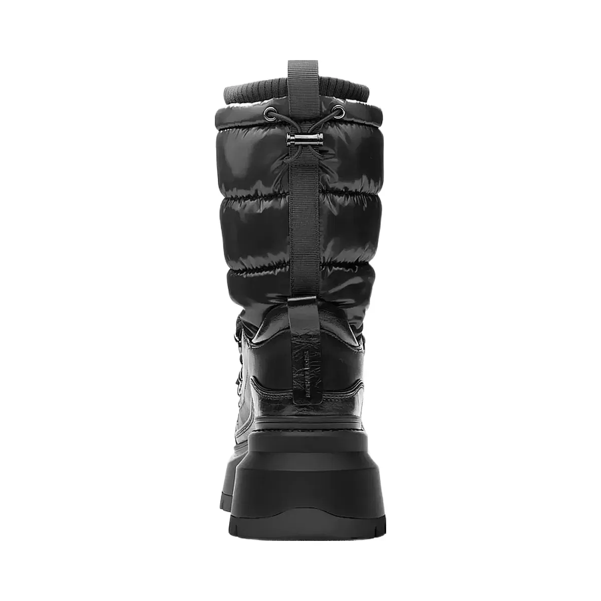 Michael Kors Shiloh Mixed-Media Boot Black